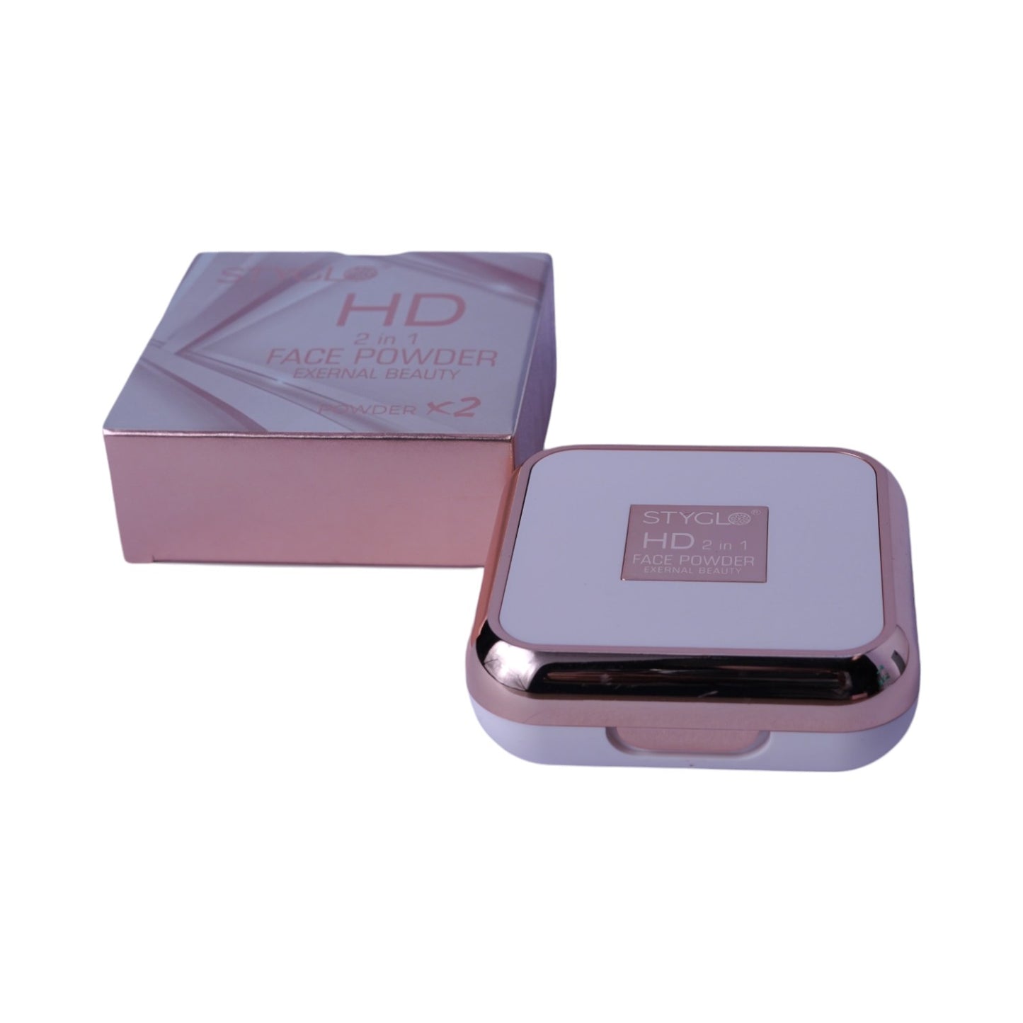 HD 2 in 1 Face Powder Exernal Beauty